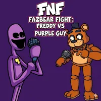FNF Fazbear Fight: Freddy vs Purple Guy